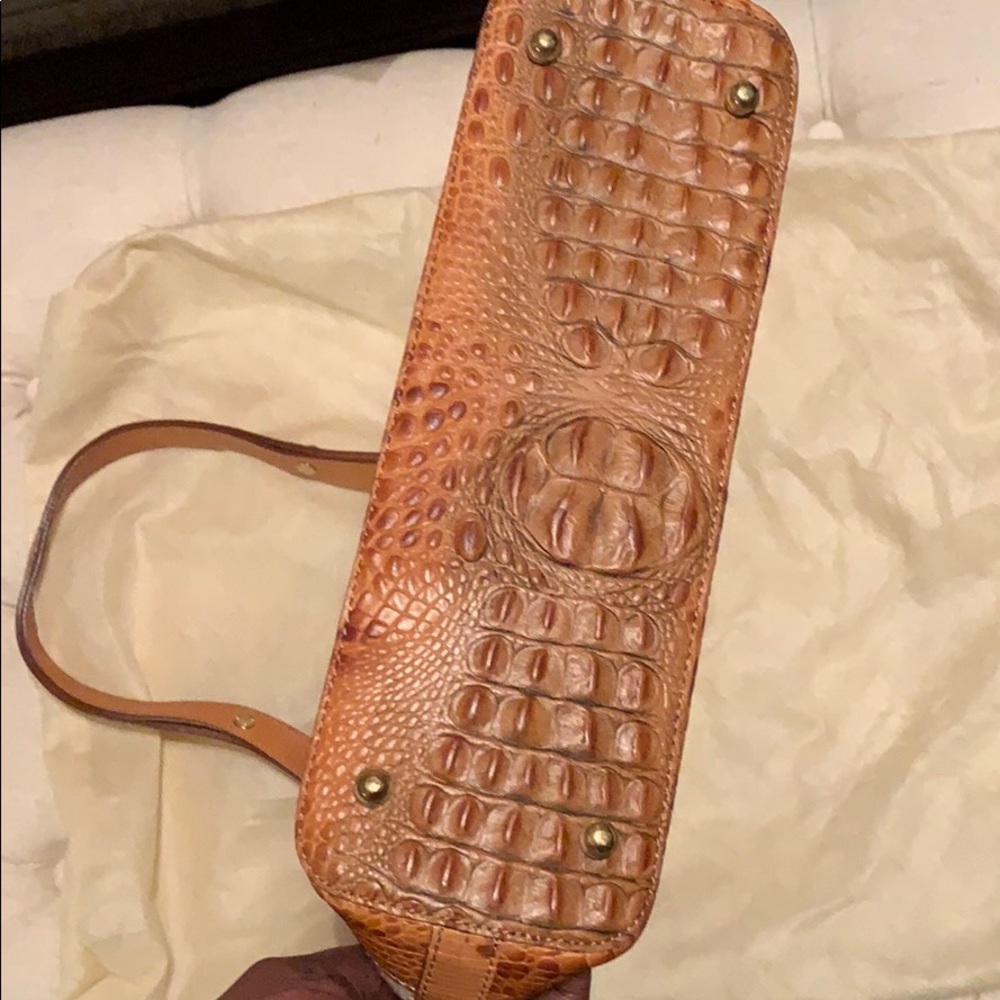 Vintage Leather & Woven Brahmin - Picture 3 of 6